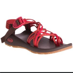 Chaco Women's ZX/2 Cloud sandal Spicy Botanic Orange Red